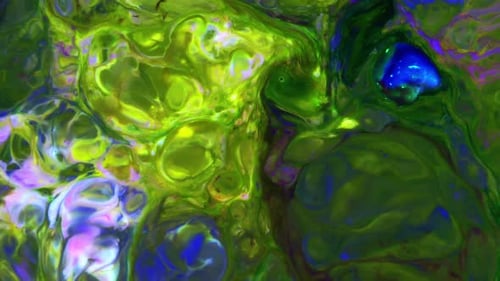 Surface Moving Colours Surface Liquid Paint Texture