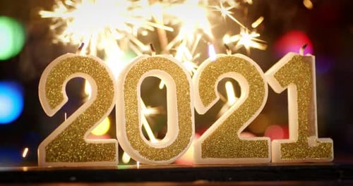 Conhecemos brilhantemente o Ano Novo de 2021.