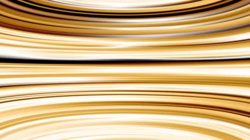 Golden Abstract Fluid Lines Motion Background