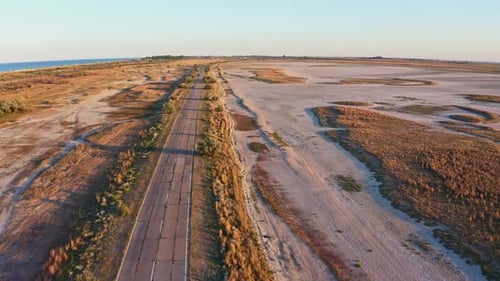 Wilderness Road Near the Sea