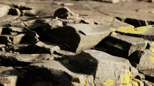 Close Up of Rocky Stones Formation
