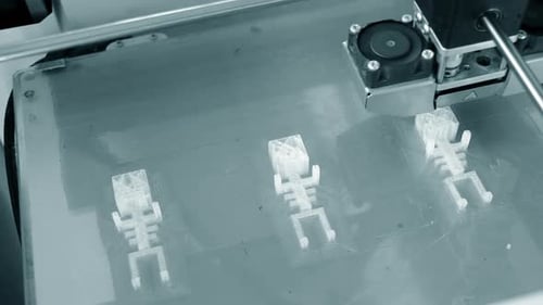 3D-Drucker funktioniert