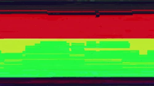 Vibrant Digital Glitch Error Static Screen Background