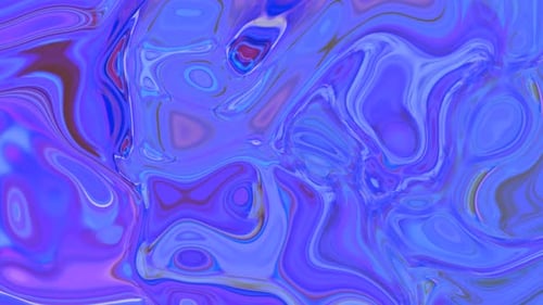 Abstract Liquid Color Swirl Background Animation