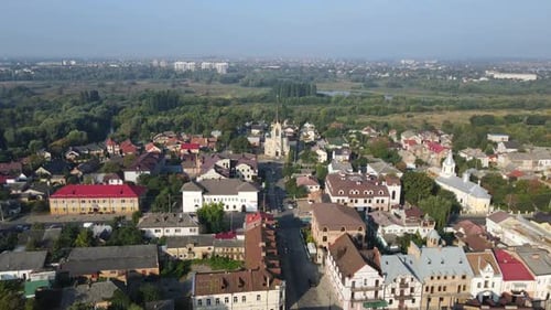 Aerial Shot The City Luck