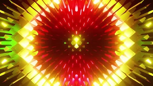 Fire Crystal Vj Loop Background Equalizer For Music Or Party HD