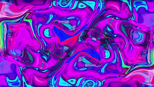 Fond de mouvement liquide marbré animé. mouvement de couleur d'encre. Vd 529