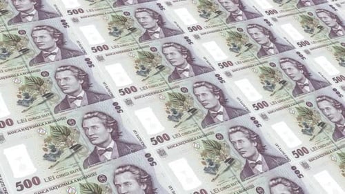 Romania Money / 500 Romanian Leu 4K