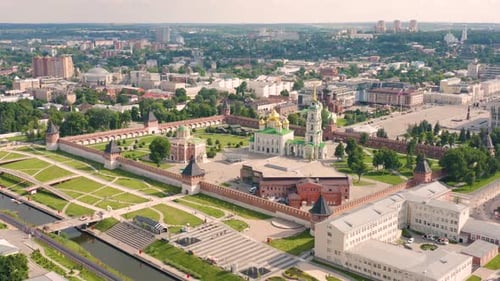 Aerial View of Tula Kremlin