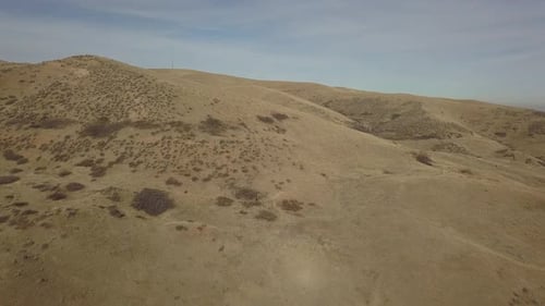 two mountain bikes along a mountain