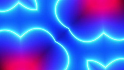 Abstract Neon Gradient Background 4K 06
