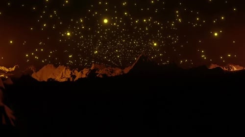 Nacht Landschaft 01 Hd