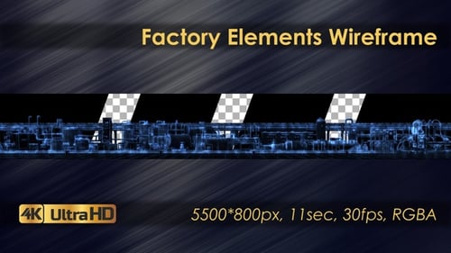 Factory Elements Wireframe