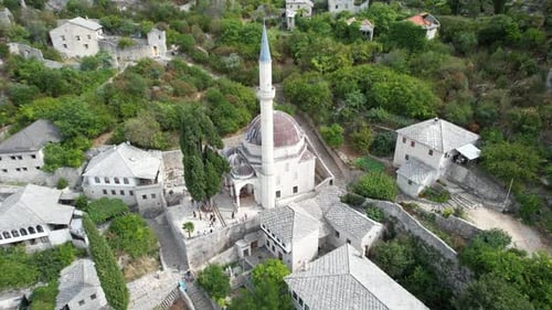 Aerial Drone Mosque