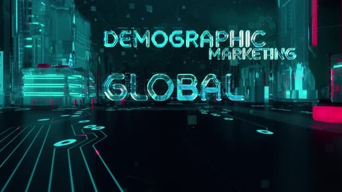 Futuristic Digital Business Analytics and Marketing Presentation