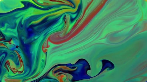 Textura abstracta colorida de ondas líquidas sacras 851