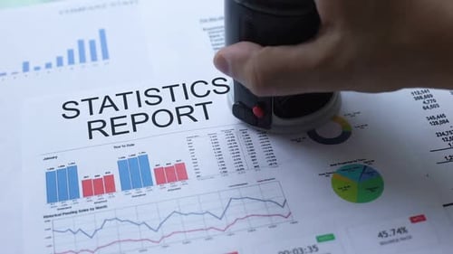 Statistics Report Gets Approved Stamp in Office