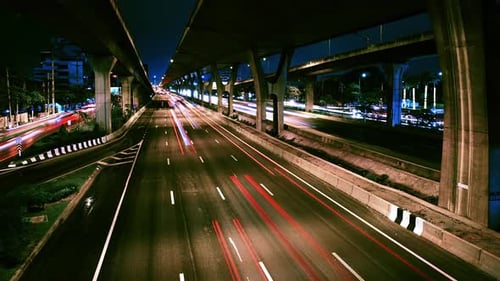Expressway Evening Loop Time Lapse