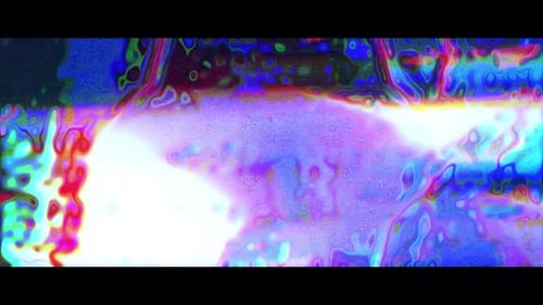 Colorful Abstract Fluid Glitch Motion Background