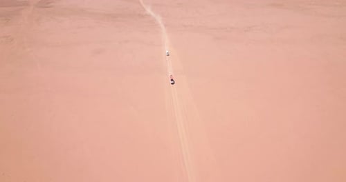 Vehicles in Desert
