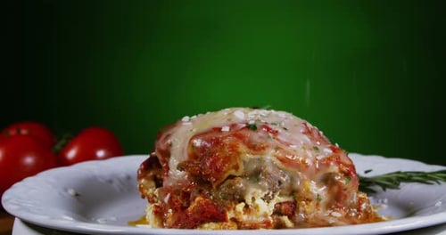 Putting Cheese On Lasagna 82b