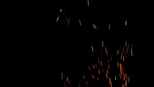 Beautiful Flame of Bonfire
