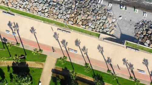 People Relax In The Beach In Black Sea Coast