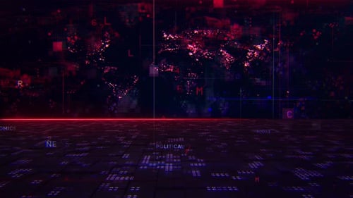 News Background 4k Loop