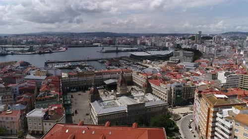 Spanish City of Coruna
