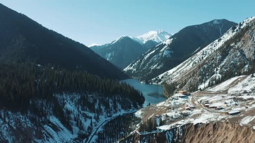 Lake Among The Mountains