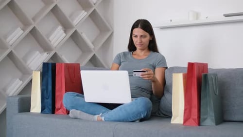 Online Shopping, Buying From Home, Credit Card, Online Store.