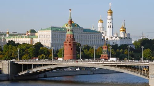 Hyperlapse of Moscow Kremlin