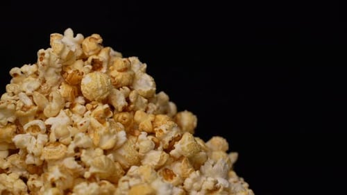 Hintergrund für rotierende Popcorn-Bewegung.
