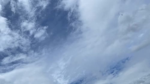 Zeitraffer Himmel Wolken