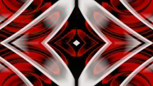 Abstração pulsante vermelha branca de fundo infinito 02