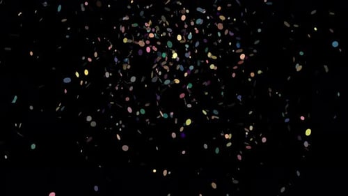 Trendiges pastellfarbenes Karnevalskonfetti