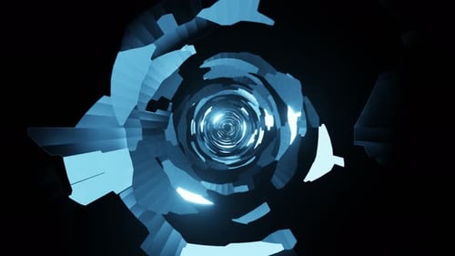 Fondo azul abstracto V3