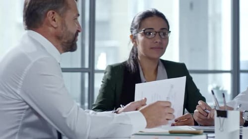 Brainstorming des Geschäftsteams im Büro