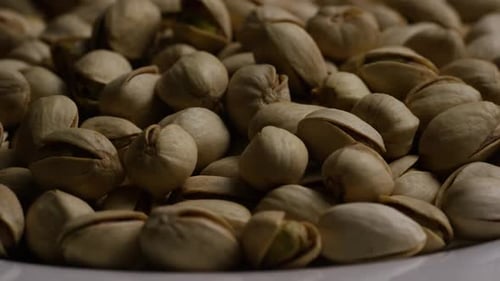 Pile of Delicious Pistachios Close Up