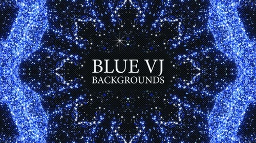Blue VJ Backgrounds