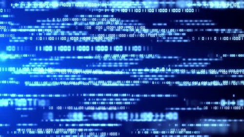 Plano de fundo digital de código