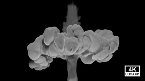 Expanding Fluid Ink Smoke Reveal Transition