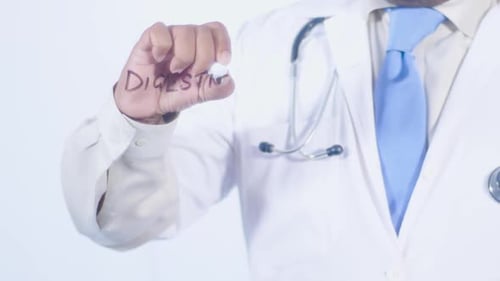 Doctor Writes "Digestion"