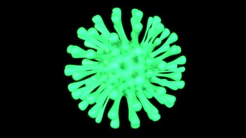 Coronavirus Glow Fosfor