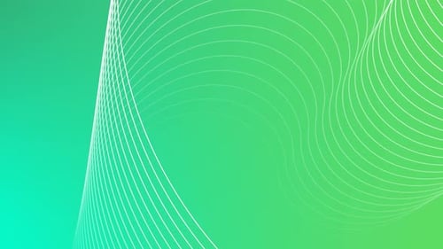 Modern Geometric Wavy Lines Animated Loop Background