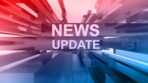 Dynamic Abstract Geometric 3D News Update Title Reveal