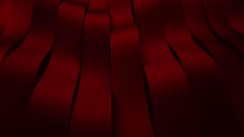 3D Wellenband Rot
