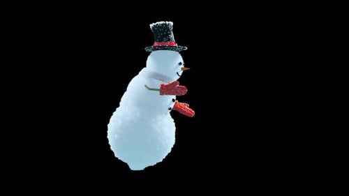 Snowman Dancing HD