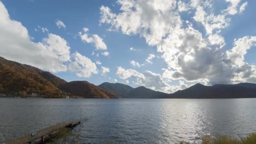 Autumn Mountain And River