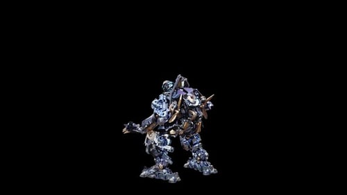 93 Robot Standing Jump HD